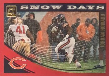 2018 Donruss - Snow Days Red #SD-18 Jordan Howard Front