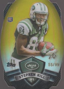 2012 Topps - Game Time Giveaway Die Cut Gold #34 Stephen Hill Front