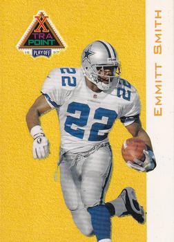 1997 Playoff First & Ten - Xtra Point Yellow #XP-4 Emmitt Smith Front