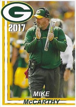 2017 Green Bay Packers Police - J & L Tire Inc., Jefferson County Sheriff's Office #2 Mike McCarthy Front