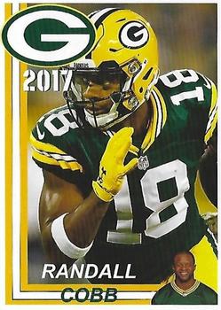 2017 Green Bay Packers Police - J & L Tire Inc., Jefferson County Sheriff's Office #5 Randall Cobb Front