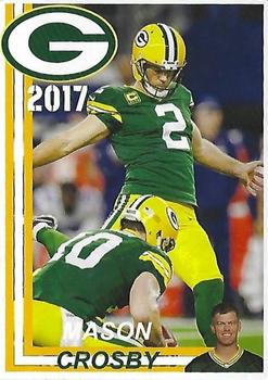 2017 Green Bay Packers Police - J & L Tire Inc., Jefferson County Sheriff's Office #20 Mason Crosby Front
