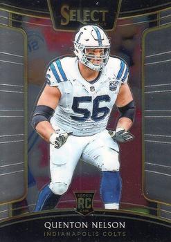 2018 Panini Select #2 Quenton Nelson Front