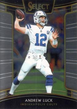 2018 Panini Select #4 Andrew Luck Front