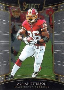 2018 Panini Select #19 Adrian Peterson Front