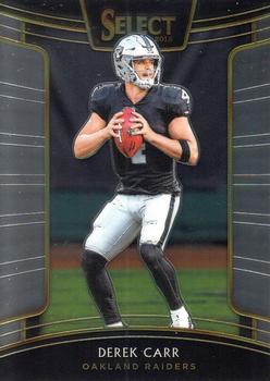 2018 Panini Select #47 Derek Carr Front