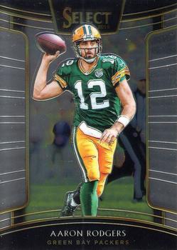 2018 Panini Select #98 Aaron Rodgers Front