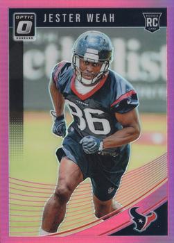 2018 Donruss Optic - Pink #143 Jester Weah Front