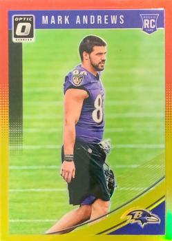 2018 Donruss Optic - Red and Yellow #121 Mark Andrews Front