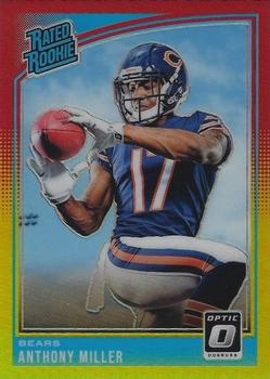 2018 Donruss Optic - Red and Yellow #164 Anthony Miller Front