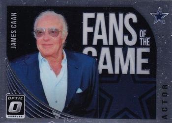 2018 Donruss Optic - Fans of the Game #FAN-JC James Caan Front