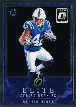 2018 Donruss Optic - Rookie Elite Series #RES-NH Nyheim Hines Front