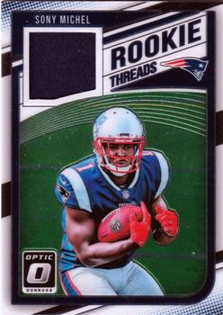 2018 Donruss Optic - Rookie Threads #RT-SM Sony Michel Front