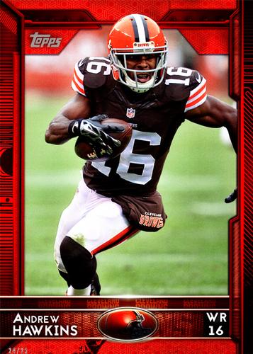 2015 Topps 5x7 - Red 5x7 #17 Andrew Hawkins Front