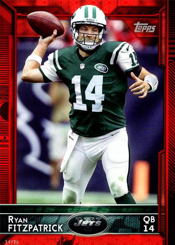 2015 Topps 5x7 - Red 5x7 #22 Ryan Fitzpatrick Front