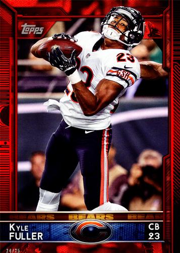 2015 Topps 5x7 - Red 5x7 #29 Kyle Fuller Front