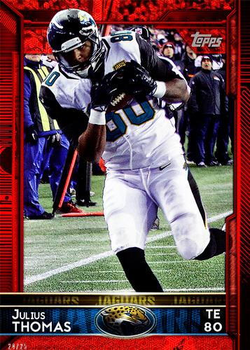 2015 Topps 5x7 - Red 5x7 #46 Julius Thomas Front