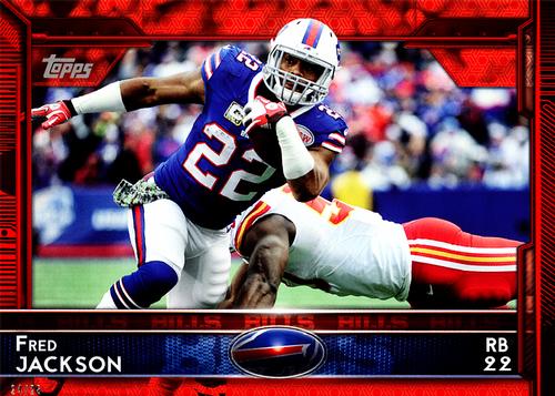 2015 Topps 5x7 - Red 5x7 #49 Fred Jackson Front