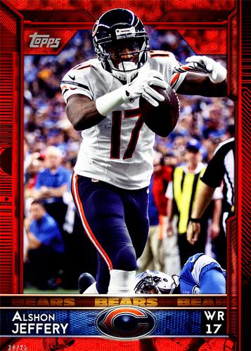 2015 Topps 5x7 - Red 5x7 #65 Alshon Jeffery Front