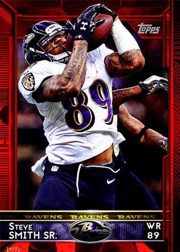 2015 Topps 5x7 - Red 5x7 #67 Steve Smith Sr. Front