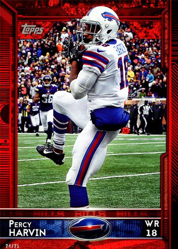 2015 Topps 5x7 - Red 5x7 #162 Percy Harvin Front