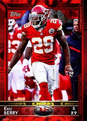 2015 Topps 5x7 - Red 5x7 #200 Eric Berry Front