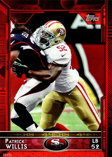 2015 Topps 5x7 - Red 5x7 #212 Patrick Willis Front