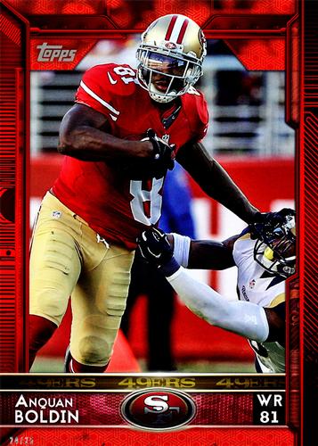 2015 Topps 5x7 - Red 5x7 #214 Anquan Boldin Front