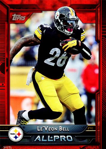 2015 Topps 5x7 - Red 5x7 #259 Le'Veon Bell Front