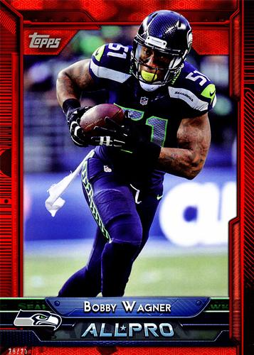2015 Topps 5x7 - Red 5x7 #285 Bobby Wagner Front