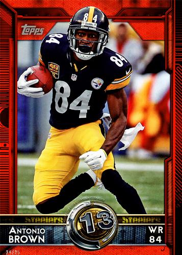 2015 Topps 5x7 - Red 5x7 #358 Antonio Brown Front
