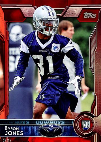 2015 Topps 5x7 - Red 5x7 #417 Byron Jones Front