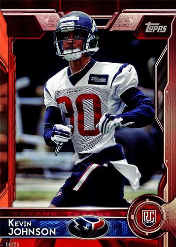 2015 Topps 5x7 - Red 5x7 #436 Kevin Johnson Front