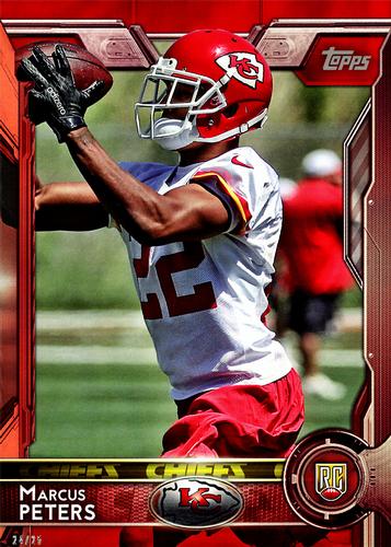 2015 Topps 5x7 - Red 5x7 #463 Marcus Peters Front