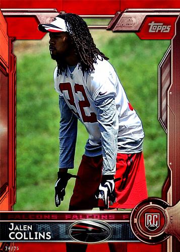 2015 Topps 5x7 - Red 5x7 #470 Jalen Collins Front