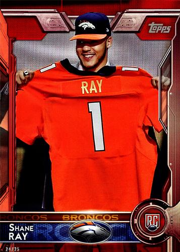 2015 Topps 5x7 - Red 5x7 #475 Shane Ray Front