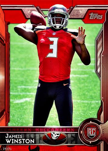 2015 Topps 5x7 - Red 5x7 #500 Jameis Winston Front