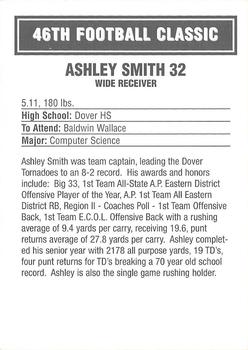 2003 Big 33 Ohio High School #NNO Ashley Smith Back