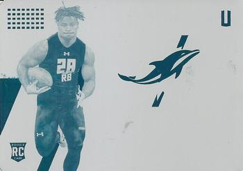 2017 Panini Plates & Patches - 2017 Panini Unparalleled Printing Plate Cyan #210 De'Veon Smith Front