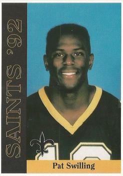 1992 McDag New Orleans Saints #NNO Pat Swilling Front