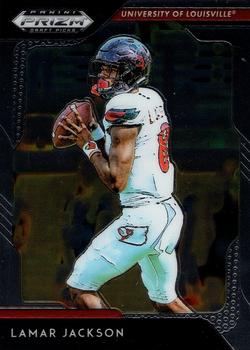 2019 Panini Prizm Draft Picks #60 Lamar Jackson Front