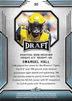 2019 Leaf Draft #30 Emanuel Hall Back