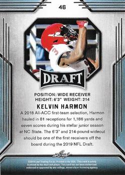 2019 Leaf Draft #46 Kelvin Harmon Back