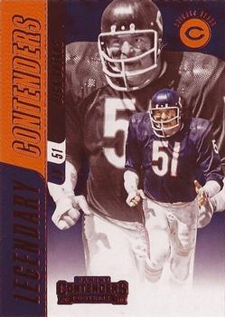 2018 Panini Contenders - Legendary Contenders Ruby #LC-DB Dick Butkus Front