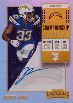 2018 Panini Contenders - Rookie Championship Ticket #152 Derwin James Front
