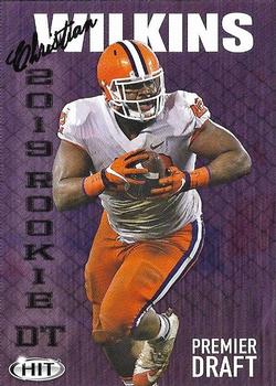 2019 SAGE HIT #25 Christian Wilkins Front
