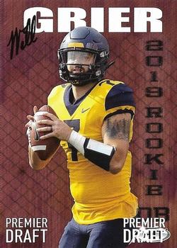 2019 SAGE HIT #44 Will Grier Front