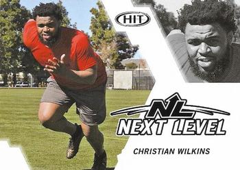 2019 SAGE HIT #124 Christian Wilkins Front