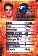 2000 Ruffles Queso Quarterback Club #NNO Gus Frerotte Back