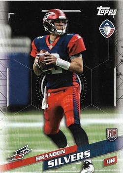 2019 Topps AAF #11 Brandon Silvers Front